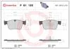 Гальмівні колодки, дискові BREMBO P61 135 (фото 1)