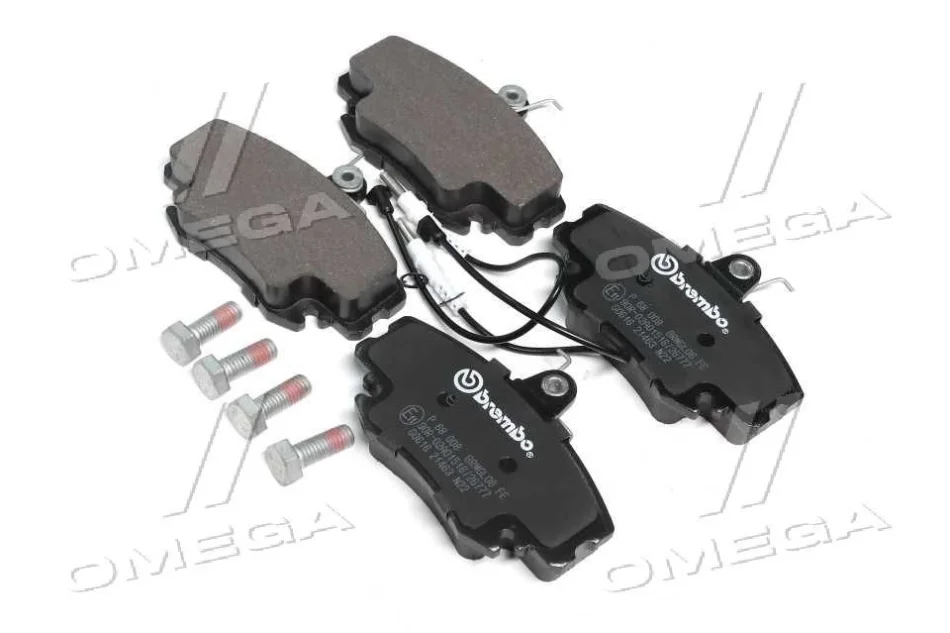 Тормозные колодки дисковые BREMBO P68008 (фото 1)