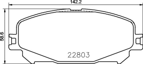 Гальмівні колодки, дискові BREMBO P68 071