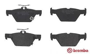 Колодки гальмівні дискові (комплект 4 шт) BREMBO P78 026