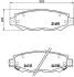 Тормозные колодки дисковые BREMBO P83 038 (фото 1)