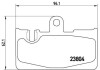 Гальмівні колодки дискові BREMBO P83059 (фото 1)