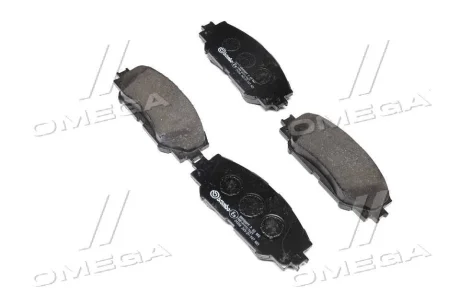 Тормозные колодки дисковые BREMBO P83082