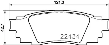 Гальмівні колодки, дискові BREMBO P83160