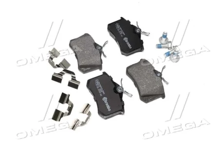 Гальмівні колодки, дискові BREMBO P85020