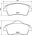 Тормозные колодки дисковые BREMBO P86 033 (фото 1)
