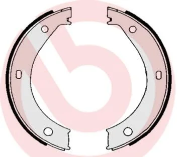 Тормозные колодки барабанные BREMBO S06 503