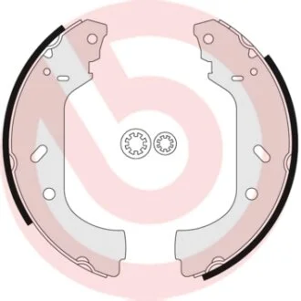 Гальмівні колодки барабанні BREMBO S23517