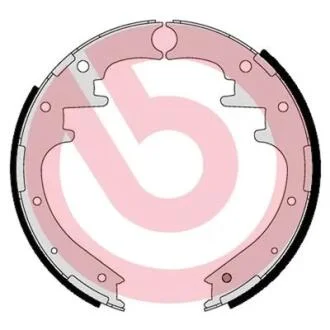 Тормозные колодки барабанные BREMBO S24 554
