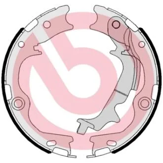 Тормозные колодки барабанные BREMBO S30 537