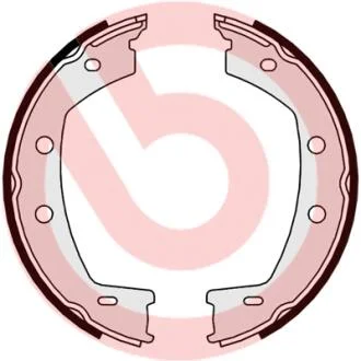 Тормозные колодки барабанные BREMBO S44508