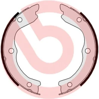 Гальмівні колодки барабанні Brembo BREMBO S56543