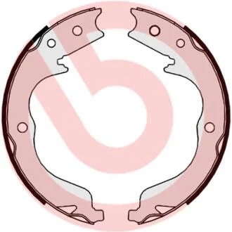 Тормозные колодки барабаны BREMBO S61542