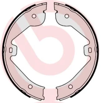 Гальмівні колодки барабанні BREMBO S85536