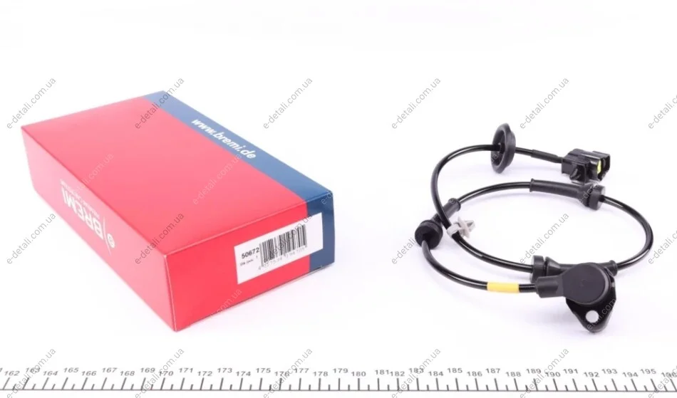 Датчик ABS (передній) Chevrolet Aveo/Daewoo Kalos 1.2-1.4 02- (L) BREMI 50672 (фото 1)