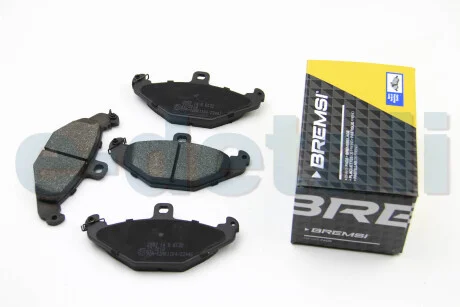 Тормозные колодки зад. Laguna I 93-01 (brembo) (125,9x58,4x14,8) BREMSI BP2553