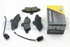 Тормозные колодки зад. Ford Mondeo 93-00 (Bendix) (115,8x53,7x15) BREMSI BP2562 (фото 1)