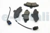 Тормозные колодки зад. Ford Mondeo 93-00 (Bendix) (115,8x53,7x15) BREMSI BP2562 (фото 2)