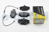 Тормозные колодки пер. Logan 05-/Megane 96-03/Clio 91-05 BREMSI BP2590 (фото 1)