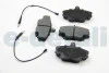 Тормозные колодки пер. Logan 05-/Megane 96-03/Clio 91-05 BREMSI BP2590 (фото 2)
