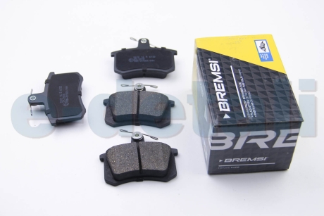 Гальмівні колодки зад. Audi 80/100/A4/A6 -97 BREMSI BP2612 (фото 1)