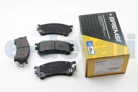 Гальмівні колодки пер. Mazda 323/626 94-04 (sumitomo) BREMSI BP2622
