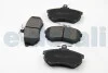 Гальмівні колодки пер. Audi 80/100/A4 78-00 (TRW) (119x70x19,4) без датчика BREMSI BP2642 (фото 2)