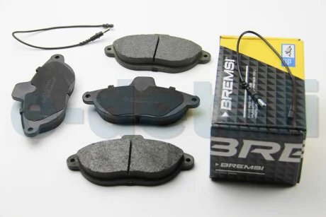 Тормозные колодки пер. Jumpy/Scudo/Expert 96- (Bendix) BREMSI BP2678