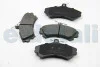 Тормозные колодки пер. Mitsubishi Colt/Volvo S40/V40 1.1-2.0 i/TD 95- (TRW) BREMSI BP2702 (фото 2)