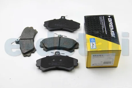 Гальмівні колодки пер. Mitsubishi Colt/Volvo S40/V40 1.1-2.0 i/TD 95- (TRW) BREMSI BP2702