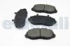 Тормозные колодки пер. Master/Movano 98- (R15) BREMSI BP2767 (фото 2)
