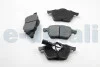 Тормозные колодки пер. Passat B5/Audi A4/A6 00-05 (с датчиком) BREMSI BP2816 (фото 2)