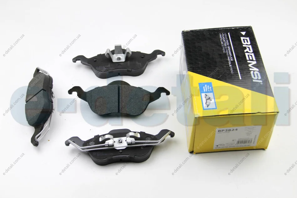 Тормозные колодки пер. Ford Focus 98-04 (ATE) BREMSI BP2824 (фото 1)