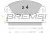 Гальмівні колодки перед. CITROEN C5 1.8-3.0 01-08 (BOSCH) BREMSI BP2937 (фото 1)