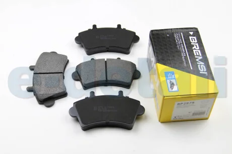 Тормозные колодки пер. Master/Movano 00- (R16) BREMSI BP2975