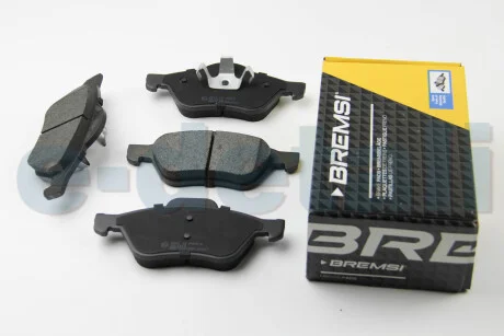 Тормозные колодки пер. Renault Laguna 01- (ATE) (156,3x68,8x18) BREMSI BP2981