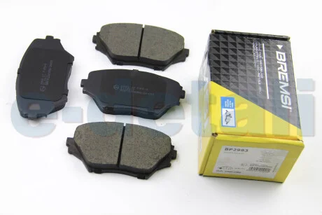 Тормозные колодки пер. Toyota RAV4 94-05 (sumitomo) BREMSI BP2993