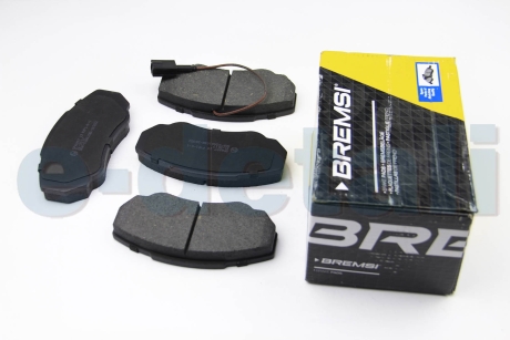 Гальмівні колодки пер. Ducato/Jumper/Boxer 02-06 (1.4t) BREMSI BP2997