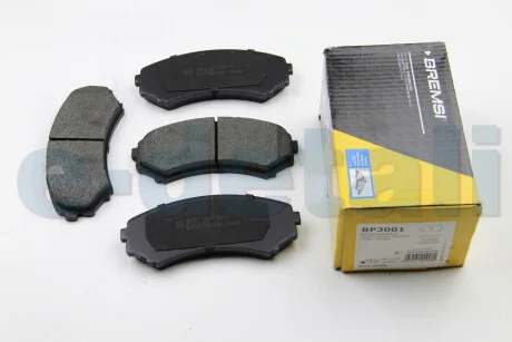 Тормозные колодки пер. Mitsubishi Grandis 04-11/Pajero 90- (sumitomo) BREMSI BP3001