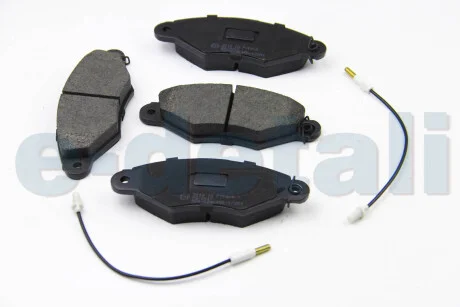 Гальмівні колодки пер. Kangoo 97-08 (Bosch) (з датчиком) BREMSI BP3019