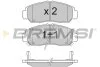 Гальмівні колодки пер. Honda Civic 87-01 (sumitomo) BREMSI BP3059 (фото 1)