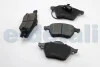 Тормозные колодки пер. Passat B5/Audi A4/A6 00-05 BREMSI BP3071 (фото 2)