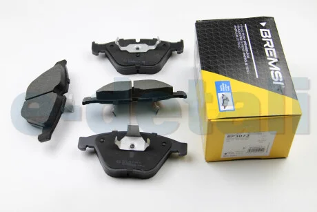 Гальмівні колодки пер. BMW 5(E60)/7(E65) 02-10 (ATE) (155,1x68,5x20,3) BREMSI BP3073
