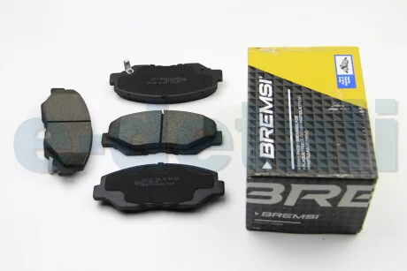 Тормозные колодки пер. Honda Accord 03-08/CR-V 01-06 (akebono) BREMSI BP3117