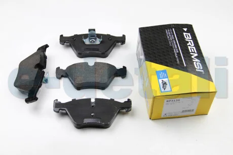 Тормозные колодки пер. BMW 3(E46) 99-07/X3(E83) 03-11 (ATE) BREMSI BP3135