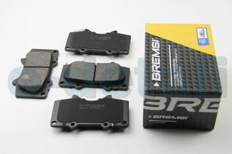 Тормозные колодки пер. Toyota Land Cruiser/Hilux VII/Lexus GX/ MITSUBISHI PAJERO 01- (sumitomo) BREMSI BP3139
