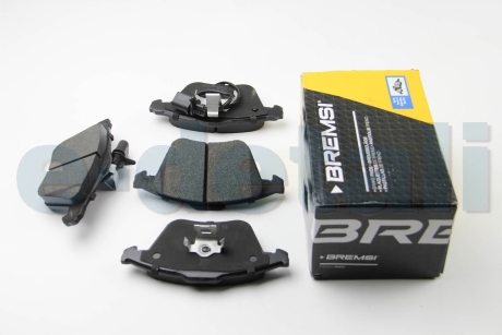 Тормозные колодки пер. Audi A4/A6/A8 00- BREMSI BP3150 (фото 1)