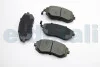 Гальмівні колодки пер. Subaru Impreza 02-/Forester 02- (akebono) BREMSI BP3158 (фото 2)