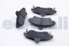Тормозные колодки зад. Ford Mondeo 93-00 (bendix) (115,7x53,7x14,7) BREMSI BP3188 (фото 2)