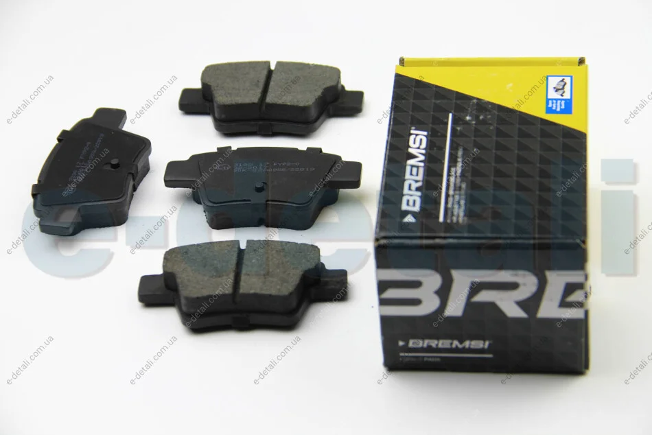 Тормозные колодки зад. Peugeot 207/307/Citroen C4 06- (Bosch) BREMSI BP3198 (фото 1)
